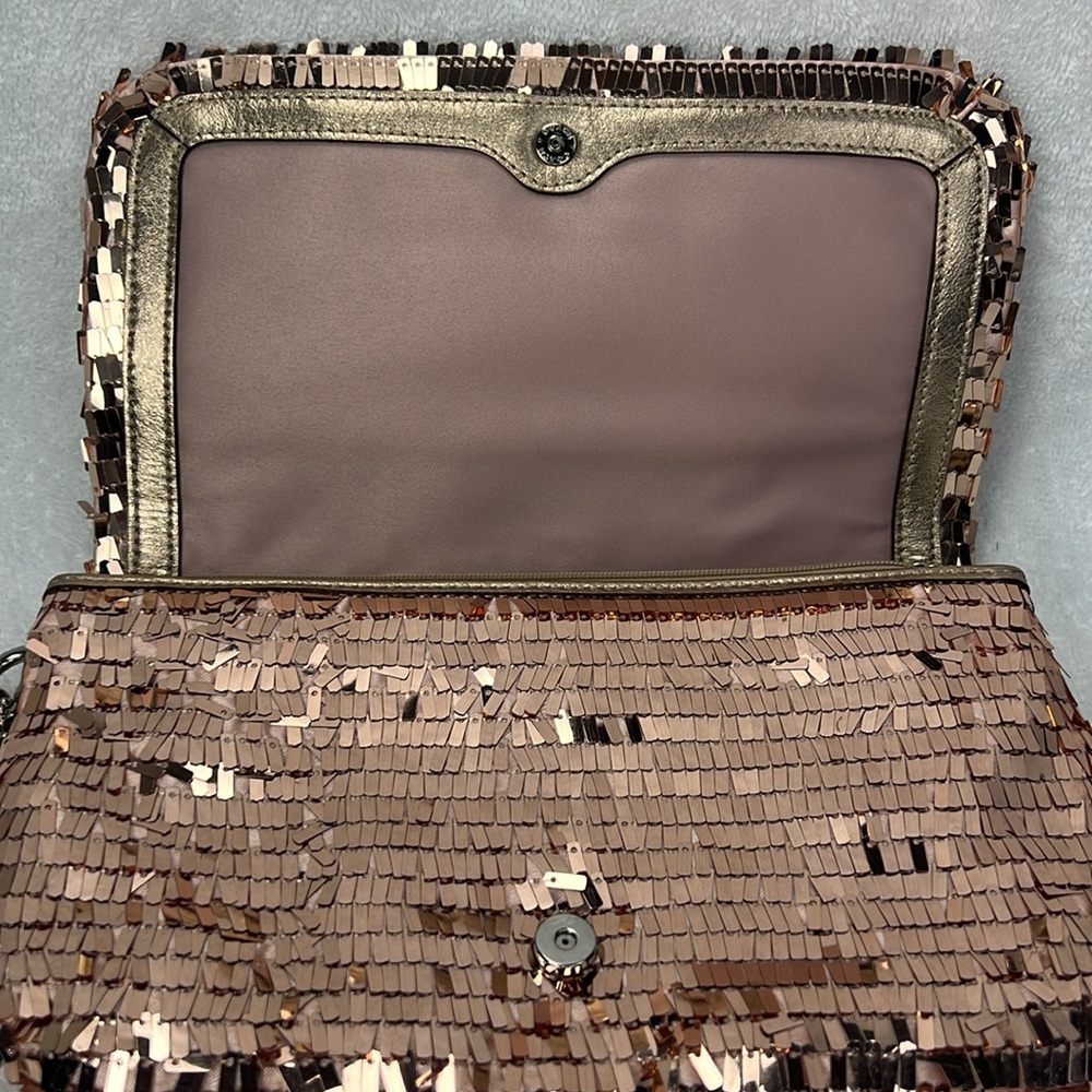 Coach Sequin clutch 2010, NO CALLOUTS - Picture 5 of 10